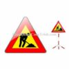 Biển Báo Giao Thông Hình Tam Giác Viền Đỏ Cao Cấp - OBBG00005 6 Biển Báo Giao Thông Tam Giác Viền Đỏ