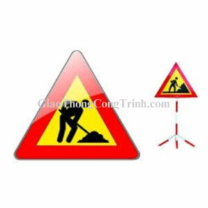 Biển Báo Giao Thông Tam Giác Viền Đỏ