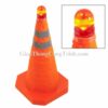 Cọc Tiêu Giao Thông Hình Chóp Nón Gấp Gọn Có Đèn Cảnh Báo - OCTG00015