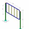 Rào Chắn An Toàn Cabin Di Động - ORCA00025