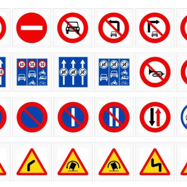 Các loại biển báo giao thông đường bộ theo quy chuẩn mới nhất