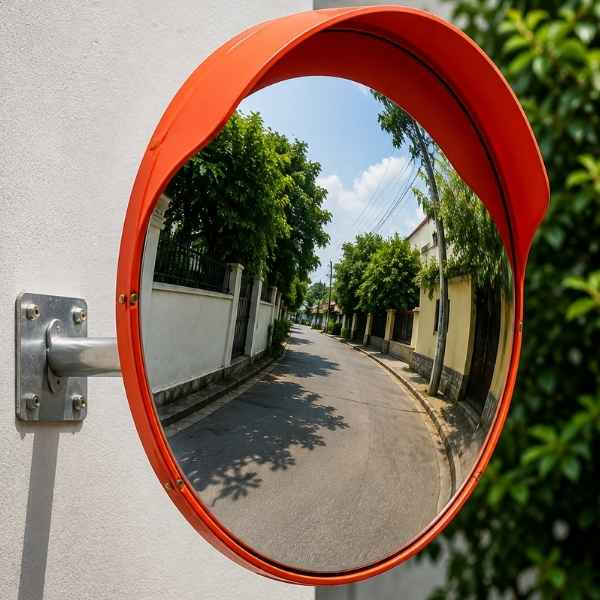 Gương Cầu Lồi Đính Tường Quan Sát Nhà Kho